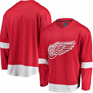 Maillots de hockey sur glace de Detroit de haute qualité en gros, vente en gros, tous les modèles américains, nouveaux maillots cousus et imprimés - Product Image 4