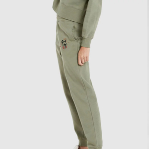 Pantalones de chándal acampanados anchos de lana GSM 280 de Color transpirable de alta calidad para mujer a la venta pantalones de chándal Acampanados para mujer a precios baratos para niña - Product Image 2