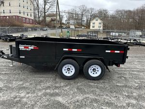 Clean New Heavy Duty Dump Farm Trailer with Hydraulic Tilt & Motor High Safety 7x12/7x14/6x12/6x14 Sizes Premium Quality - Product Image 6