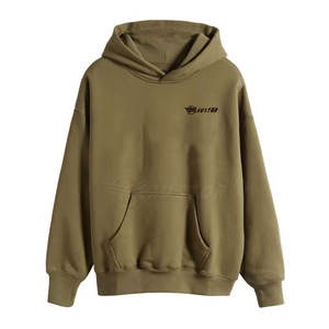 เสื้อฮู้ดไหล่ตกสำหรับผู้ชายบริการ OEM สำหรับฤดูหนาวออกแบบได้ตามต้องการ - Product Image 1