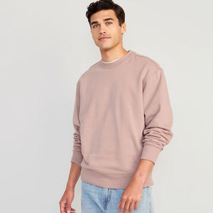 Vente en gros OEM Sweat à capuche brodé 3D unisexe surdimensionné personnalisé Sweat pour homme 100% coton Sweat à col rond - Product Image 4