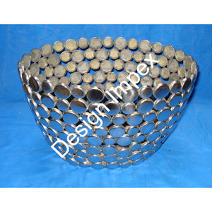 Cesta de anillos de cadena conectada, superventas, cesta de almacenamiento multifuncional de Metal, cuenco grande, superventas, cesta y contenedor de Metal - Product Image 6