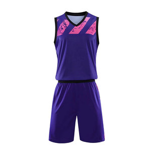 Ropa de baloncesto de alta calidad personalizada, nuevas camisetas y pantalones cortos, uniformes de baloncesto, uniforme de baloncesto de diseño original personalizado al por mayor - Product Image 1