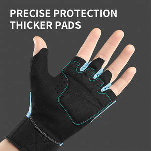 Demi-doigt Fitness exercice entraînement haltérophilie gants pour entraînement de gymnastique femmes haltérophilie gants de gymnastique - Product Image 4