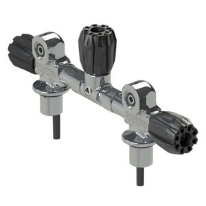 Scuba Isolation Manifold Valve DIN Double Tank Valve For Twin Scuba Cylinders - Product Image 3
