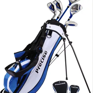 New PreciseGolf Co. Precise X7 Junior Complete Golf Club Set for Children Kids 3 Age Groups Boys Girls Right Hand and Left Hand