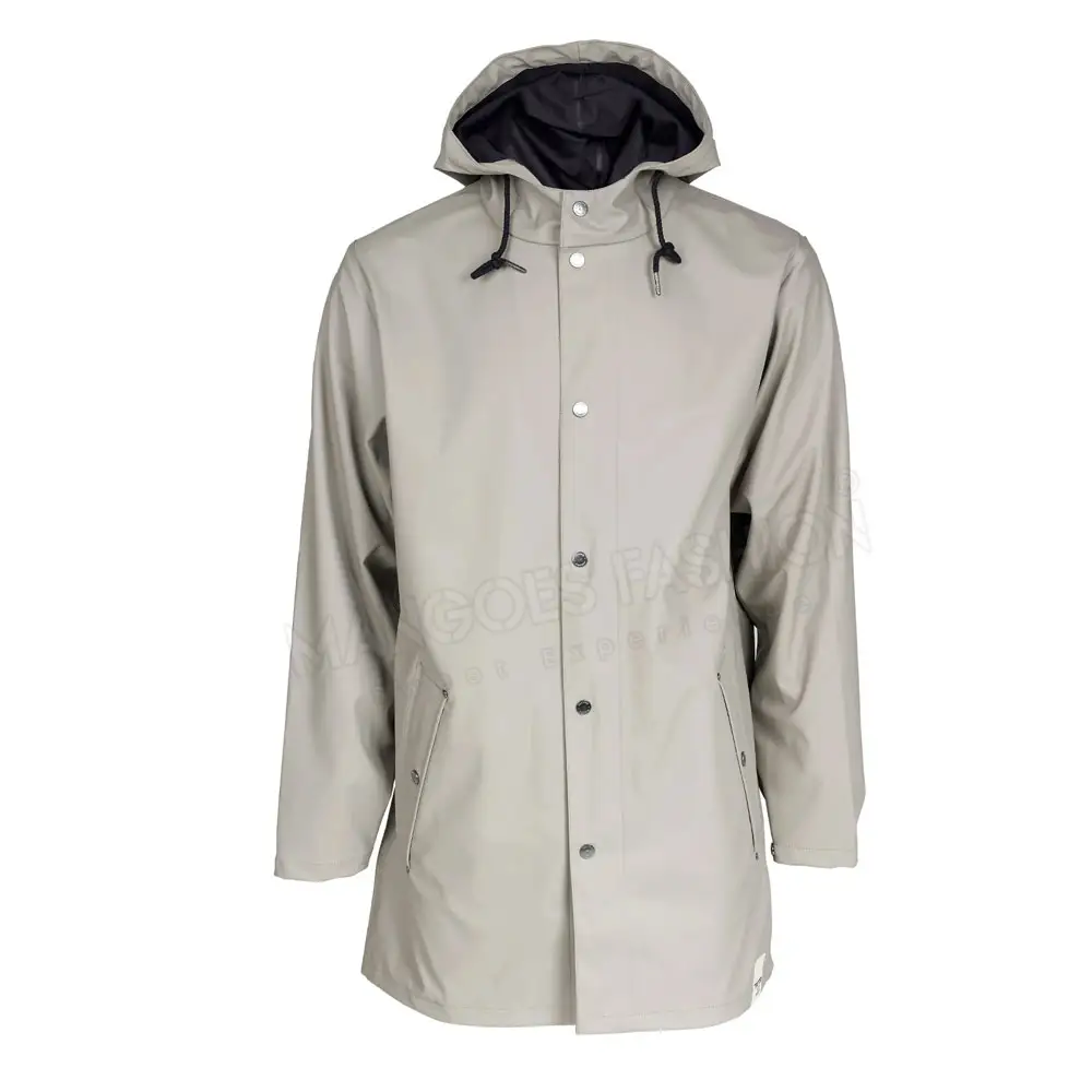 새로운 디자인 주문 제작 방수 나일론 폴리에스터 레인 재킷 코트 도매 요금 레인 재킷 코트 판매