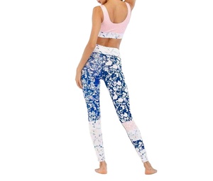 Conjunto de Yoga Transpirable para Mujer, Top Deportivo sin Costuras con Leggings para Gimnasio y Running - Product Image 3