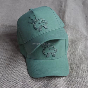 Gorra de béisbol estructurada de sarga de algodón de 5 paneles OEM con logotipo personalizado, gorra deportiva - Product Image 4