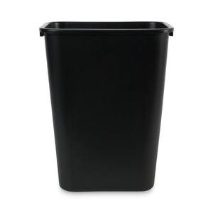 Boardwalk 41 Qt. Poubelle en plastique noir souple de 12 L, bac à déchets pour bureau et cuisine sans couvercle, pour usage domestique - Product Image 1