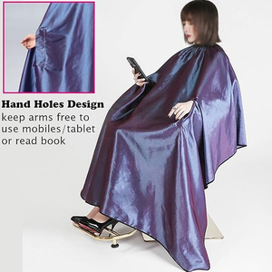 ผ้าคลุมสำหรับแต่งผมใช้ได้ทุกเพศเสื้อคลุมทำจากปากีสถานดูแลรักษาง่ายทนทาน - Product Image 3