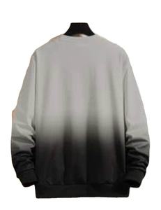 Sudadera de hombre de alta calidad M & F con logotipo personalizado 100% poliéster algodón patrón 3D tejido de punto teñido liso para invierno - Product Image 1