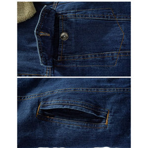 Chaqueta Vaquera Estilosa para Hombre Más Vendida, Ropa Casual, Chaqueta Vaquera de Algodón para Hombre de Alta Calidad OEM, Chaqueta Vaquera Personalizada para Hombre en Venta - Product Image 5
