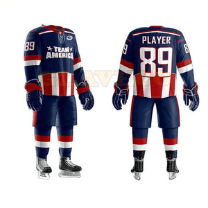 Uniforme de Hockey sobre Hielo para Adultos de Último Diseño, Alta Calidad, 100% Poliéster, Ecológico, Hecho en Pakistán, a Precio Económico - Product Image 3