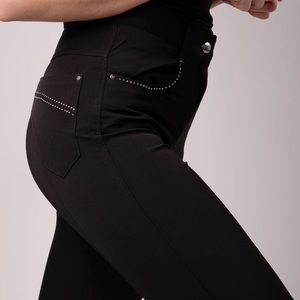 Collants de sport équestre de haute qualité sur tissu extensible dans les quatre sens culottes d'équitation en gros personnalisées - Product Image 3
