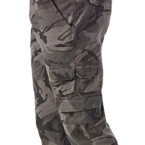 Pantalon cargo en tissu de haute qualité, design utilitaire, logo personnalisé disponible pour le streetwear décontracté - Product Image 5