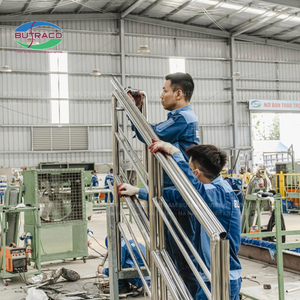 Lan can ngoài trời được thực hiện để đặt hàng, chất lượng cao, bền, đẹp, bản vẽ thiết kế 3D - Product Image 3