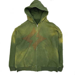 Latest Pakistani Design <b>Summer</b> Breathable Windproof Gym Workout <b>Hoodie</b> Low Price OEM Service Plain Dyed Long Sleeve Zipper Men - Product Image 6