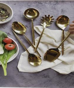 Juego de cubiertos de acero inoxidable FTS, cocina, fiesta de lujo, restaurante, a granel, oro, plata, latón, juegos de cubiertos de boda personalizados - Product Image 3