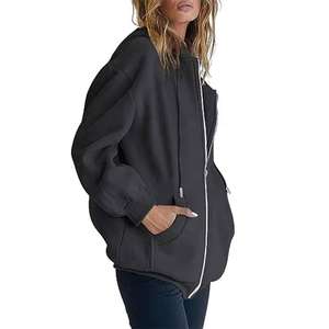 Sweat-shirts à capuche pour femmes de haute qualité, grande taille, légers, respirants, impression personnalisée en relief, sweat-shirts d'hiver, logo sur le devant, à capuche - Product Image 2