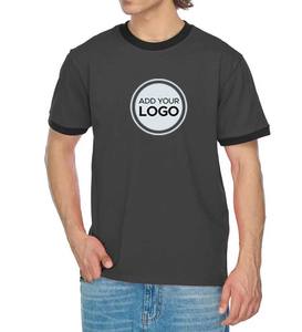 เสื้อยืดผ้าฝ้ายแขนสั้นผู้ชายทรงสลิมฟิต - Product Image 6