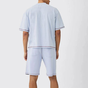 Gran oferta de calidad superior, conjuntos de pantalones cortos para hombre, camisa de verano personalizada para hombre, conjuntos cortos, camiseta de manga corta de playa y conjunto de pantalones cortos - Product Image 5