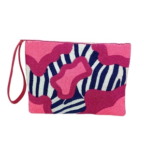 Best Seller Designer Beaded Handbag with Open Closure <b>Sequined</b> Clutch <b>Bag</b> Latest Pretty for Export - Product Image 1