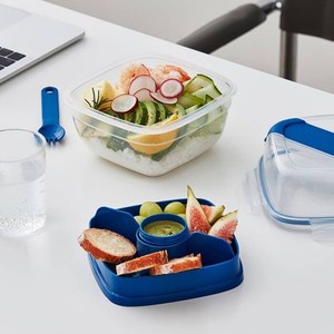 [LocknLock] Top Vendeur Conteneurs de préparation de repas en matériau de qualité supérieure Boîte à salade TO-GO en verre Conteneur de stockage 950ML HSM8440TL - Product Image 5