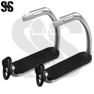 Estribos de Seguridad para Caballos de Alta Calidad, Duraderos, Antideslizantes, Cómodos, Ligeros, de Aluminio, Personalizables, Servicio OEM - Product Image 3