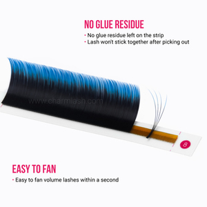 CharmLash - Extensiones de Pestañas Naturales Ombre de 20 mm en Varios Tonos, 0.07, 0.085, 0.1, Color Sintético Personalizable, Venta al por Mayor - Product Image 5