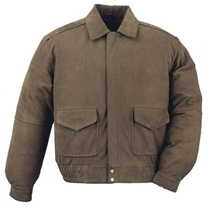 แจ็คเก็ตนักบินบอมเบอร์ผู้ชาย HMB-0455A โค้ทสีดำสไตล์นักขี่จักรยาน - Product Image 3