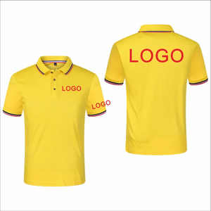Camiseta de manga corta de verano para hombre y mujer para Polo, logotipo personalizado, imagen de grupo de empresa, bordado, diseño Personal, Jersey sólido - Product Image 4