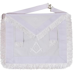 Delantal Masónico Elegante de Piel de Cordero, Elaborado con Calidad Superior para Uso Ritual - Product Image 6