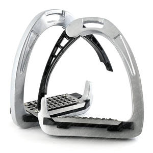 Estribos de seguridad del mejor vendedor, soporte de pie para montar a caballo occidental, estribos articulados, liberación rápida, flexibilidad duradera, antideslizante - Product Image 5