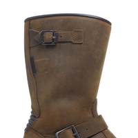 Dernier modèle de bottes Chopper en cuir pour vêtements de sport Meilleure vente Bon marché Cuir Bottes Chopper pour hommes