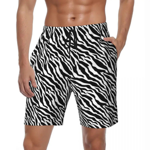 <b>Men's</b> Gym Shorts |Custom Logo Custom Sublimation Summer Shorts Comfortable Swim <b>Trunks</b> Plus-Size Solid Colors - Product Image 4