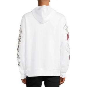 2025 Fabricante personalizado Y2K Hombres French Terry 100% Algodón Bajo Mínimo de gran tamaño 3D Logo Cara completa Toda la cremallera Sudadera con capucha Puff Print - Product Image 4