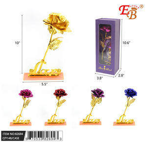 10.8กล่องเก็บของตกแต่งสีกุหลาบเมทัลลิกพร้อมฐานและกล่องของขวัญ48ชิ้น /cs - Product Image 1