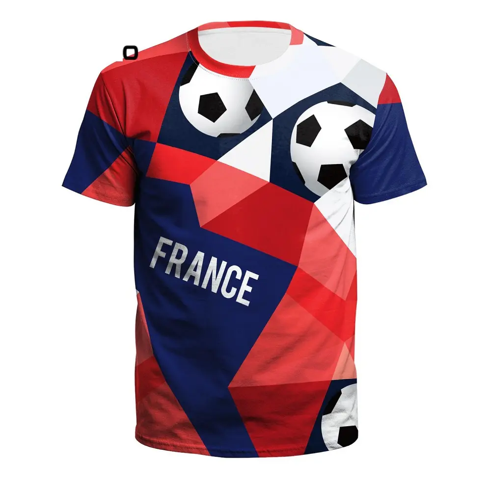 Camiseta de fútbol de secado rápido para hombre, Jersey personalizado con número y nombre, servicio OEM, venta al por mayor