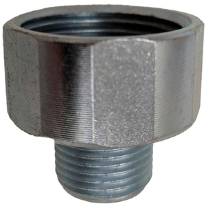 Manicotto Ridotto in Acciaio Zincato Figura 246 Dimensione 1/2x3/8x15 - Product Image 1