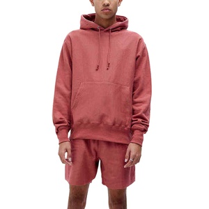 Nouveau sweat à capuche respirant de haute qualité hommes personnalisation ensembles courts 100% coton polaire blanc plaine vêtements fabrication bon prix - Product Image 1