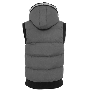 Gilet matelassé à capuche pour femmes Veste en toile de coton sans manches rembourrée Fournisseur d'usine Fait sur mesure Chaud Hiver Extérieur - Product Image 2