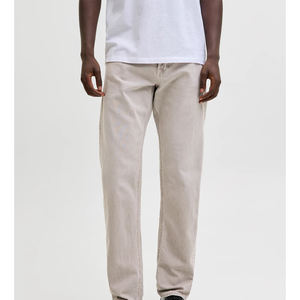 Pantalons en denim de mode streetwear personnalisés en gros 2026, pantalon pour homme, coupe décontractée, haute qualité, coupe ajustée, extensible, taille mi-haute - Product Image 5