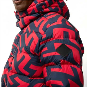 High Street personnalisé léger matelassé rembourré hommes hiver doudoune veste Street Wear mode vêtements d'hiver en gros - Product Image 3