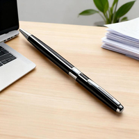 Stylo bille métallique de luxe NM-122 JR, qualité supérieure 1,0 mm, recharge Parker, action rotative, logo personnalisé accepté, vente en gros