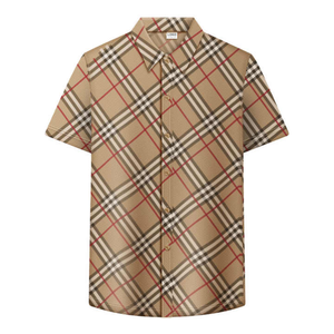 Camisas de Vestir Casuales de Negocios para Hombre, Manga Corta, Elásticas, Sin Arrugas, Camisas Formales de Algodón, Camisas de Vestir Lisas - Product Image 3