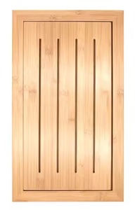 ถาดเสิร์ฟอาหารไม้ไผ่พร้อมที่จับสำหรับตกแต่งบ้านอาหารชาทนทานเป็นมิตรกับสิ่งแวดล้อมและน้ำหนักเบา - Product Image 3