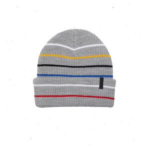 Vente en gros de bonnets tricotés unis personnalisés avec logo bonnets unisexes en jacquard épais de haute qualité pour l'hiver avec dernier modèle - Product Image 1