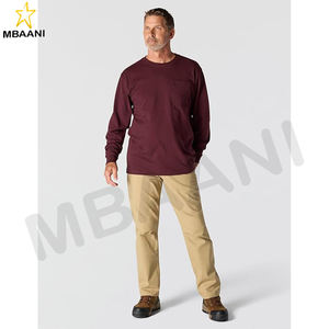 Men's Workwear <b>Pocket</b> Long Sleeve <b>T</b>-<b>shirt</b> - Product Image 4