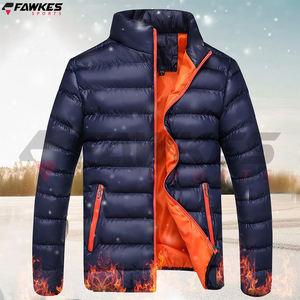 Men <b>Winter</b> Warm Slim Fit <b>Thick</b> Bubble <b>Coat</b> Casual Jacket Outerwear <b>Winter</b> <b>Coat</b> with Recycled Jackets - Product Image 2